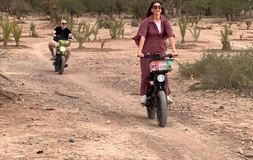 Off-Road E-Bike Adventure in the Palmeraie & Sunset Experience